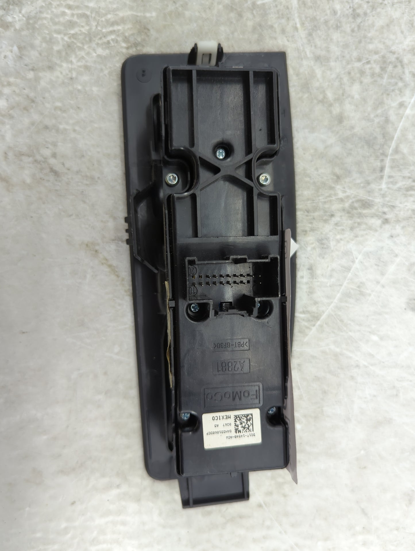 2013-2019 Ford Taurus Master Power Window Switch Replacement Driver Side Left P/N:DG1T-14540-ACW DG13 14B133 AF3JA6 Fits OEM