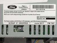 2014-2019 Ford Taurus Radio AM FM Cd Player Receiver Replacement P/N:DG1T-19C107-NE Fits Fits 2014 2015 2016 2017 2018 2019 