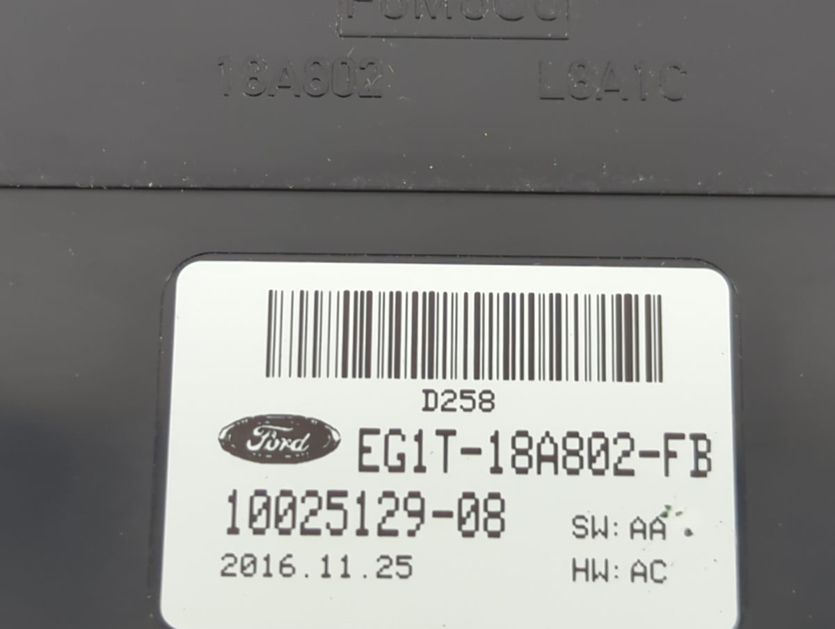 2014-2019 Ford Taurus Radio Control Panel 1489250 - Oemusedautoparts1.com