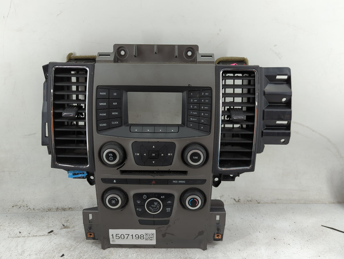 2014-2019 Ford Taurus Radio Control Panel 1507198 - Oemusedautoparts1.com