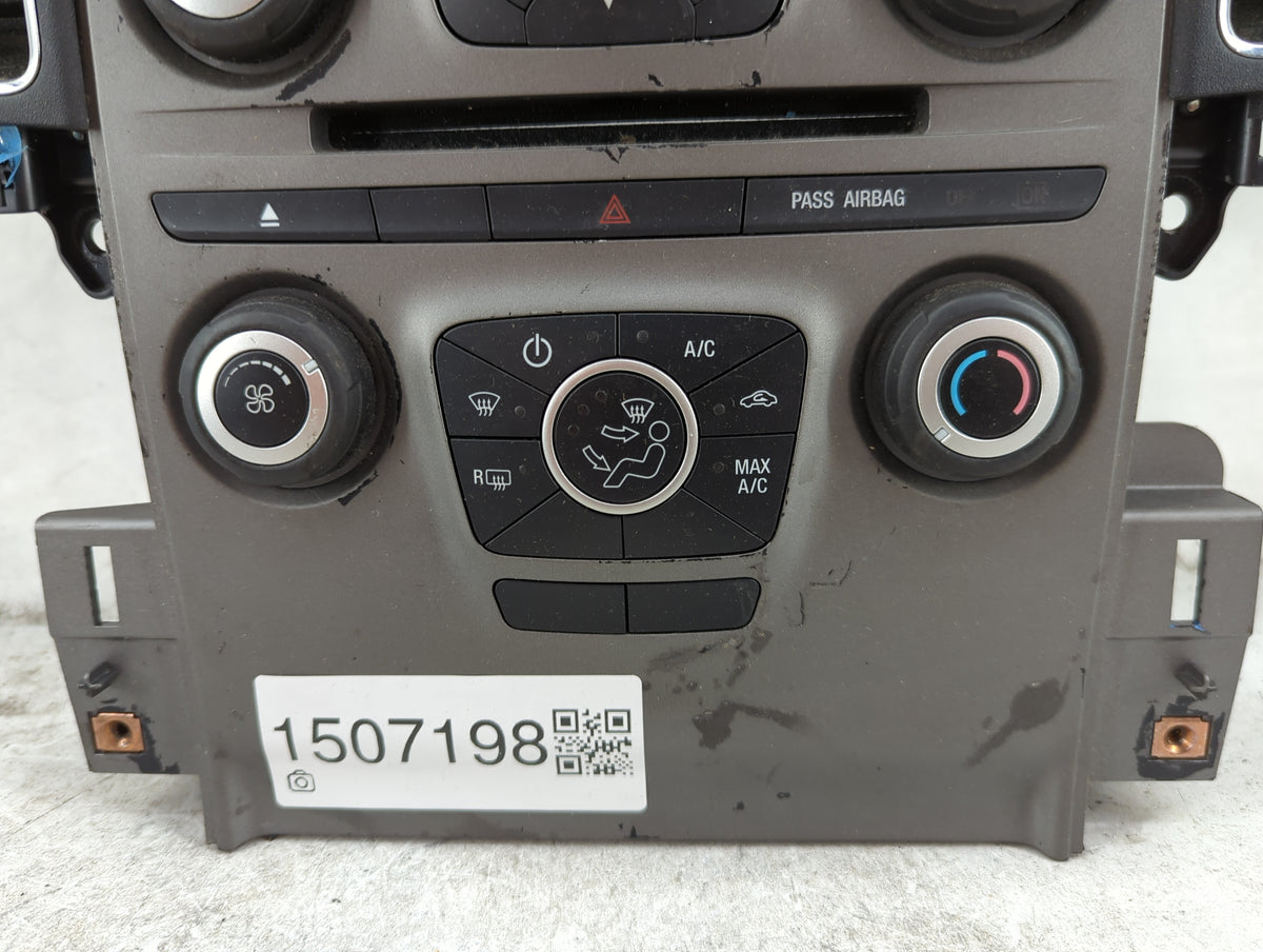 2014-2019 Ford Taurus Radio Control Panel 1507198 - Oemusedautoparts1.com