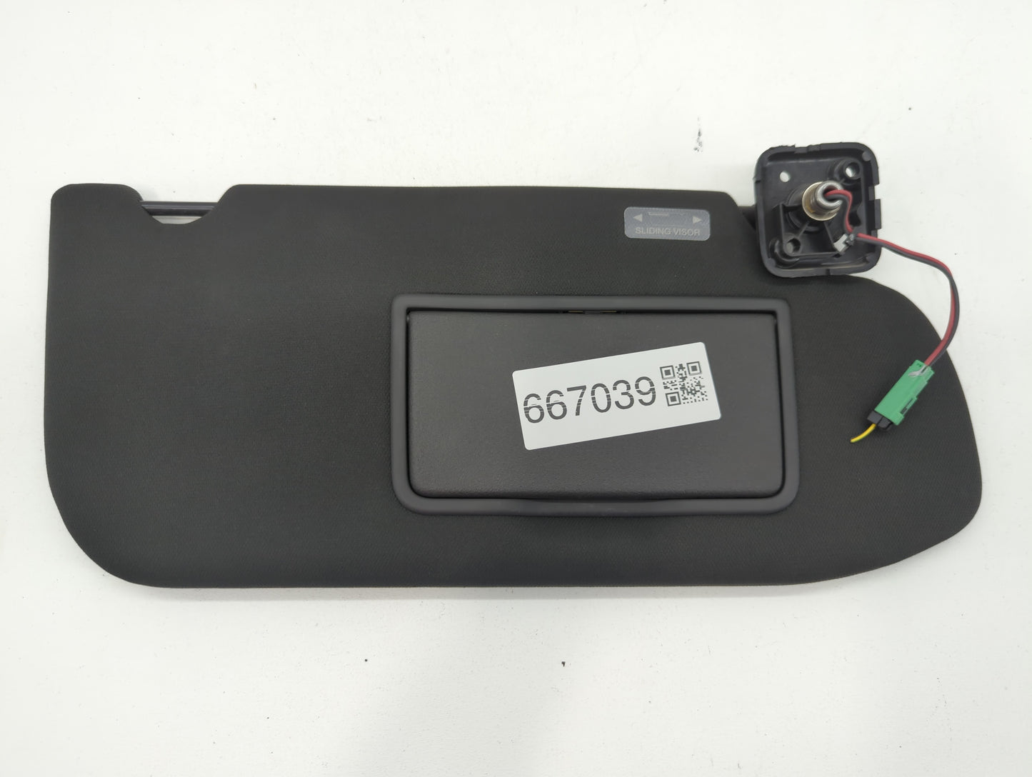 2013-2019 Ford Taurus Sun Visor Shade Replacement Passenger Right Mirror Fits OEM Used Auto Parts - Oemusedautoparts1.com