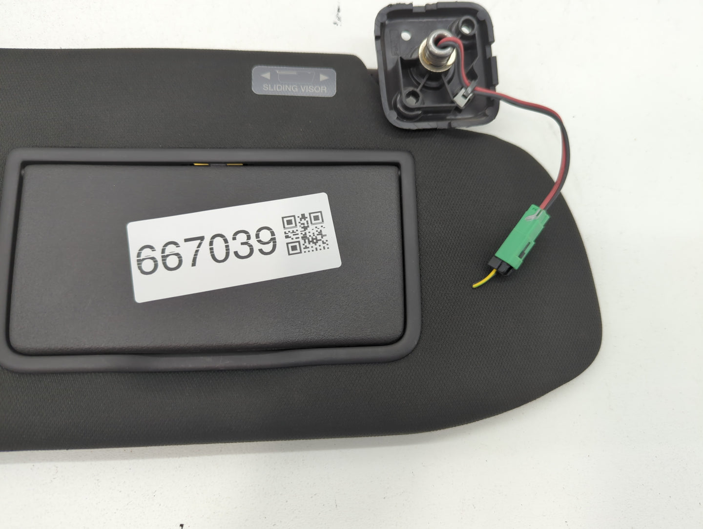 2013-2019 Ford Taurus Sun Visor Shade Replacement Passenger Right Mirror Fits OEM Used Auto Parts - Oemusedautoparts1.com