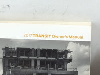 2017 Ford Transit Owners Manual Book Guide P/N:HK3J19A321 AA OEM Used Auto Parts - Oemusedautoparts1.com