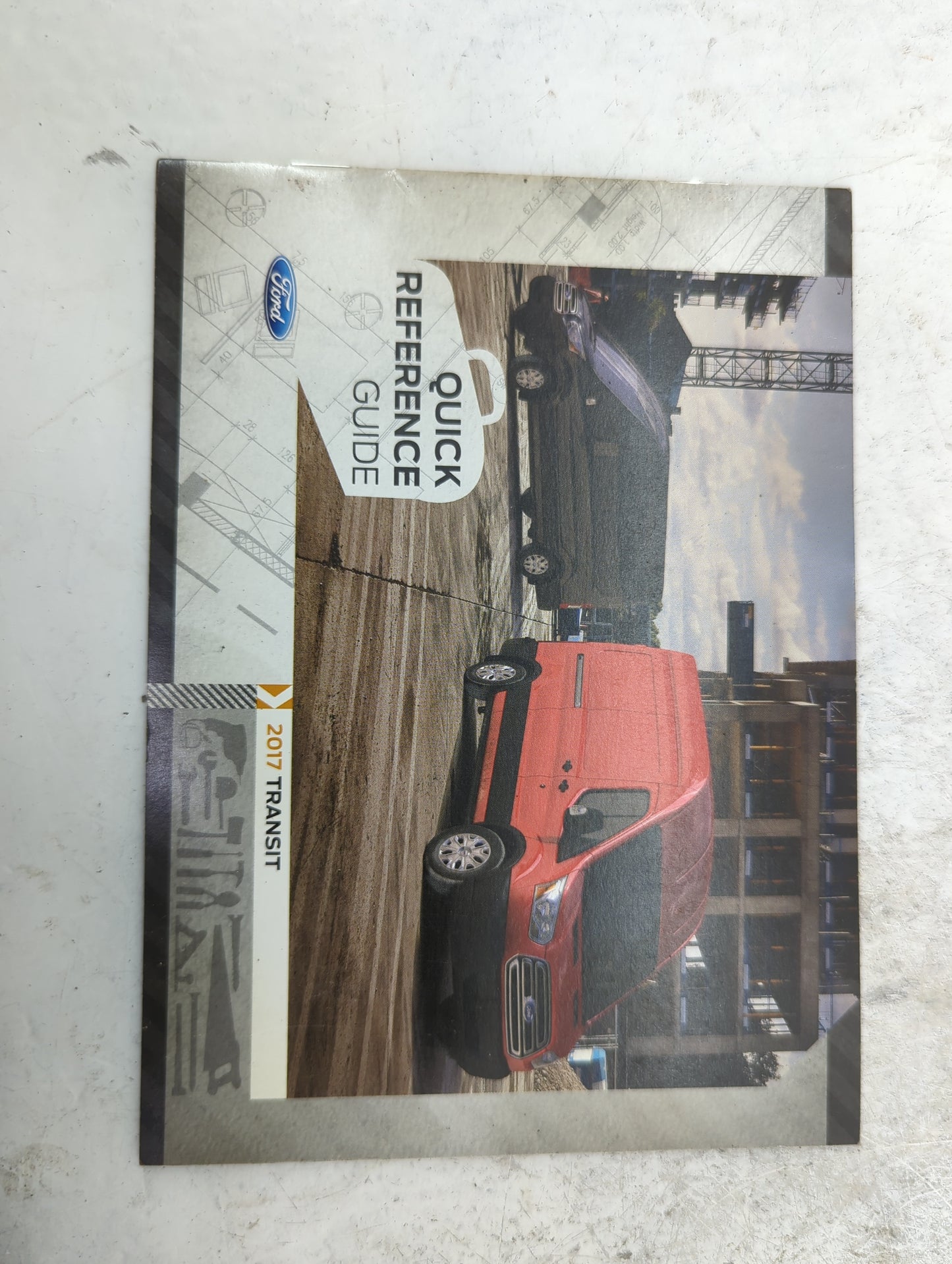 2017 Ford Transit Owners Manual Book Guide P/N:HK3J19A321AA HW7J19T201BA OEM Used Auto Parts - Oemusedautoparts1.com