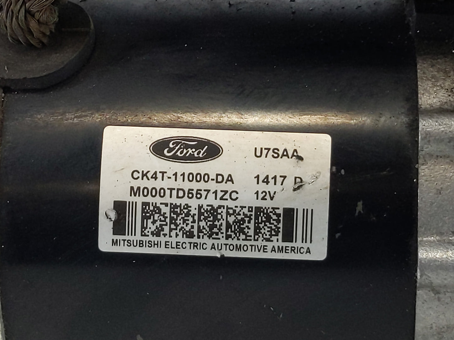2015-2020 Ford Transit-150 Car Starter Motor Solenoid OEM P/N:CK4T-11000-DA Fits Fits 2015 2016 2017 2018 2019 2020 OEM Used