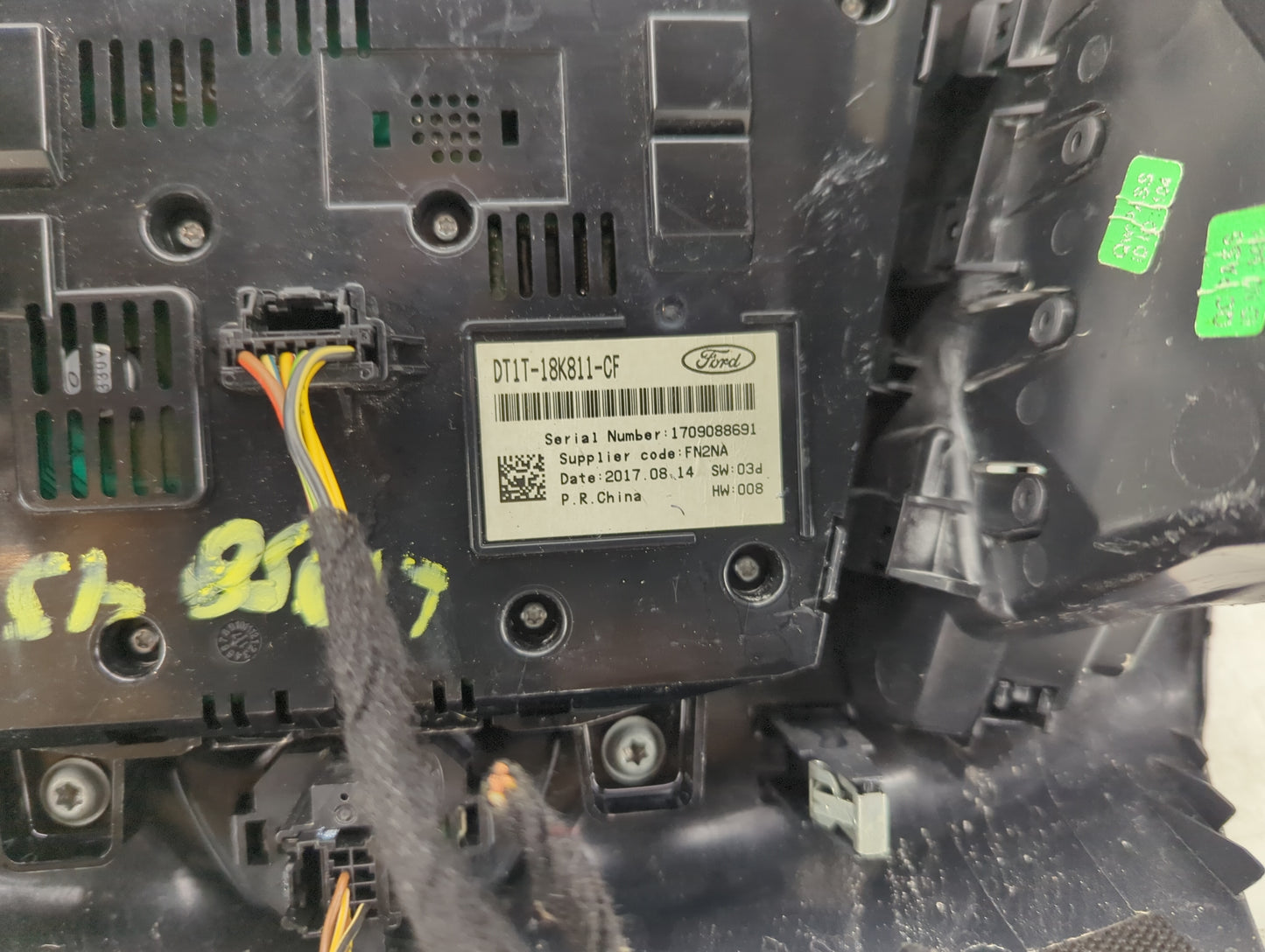 2015-2019 Ford Transit-150 Climate Control Module Temperature AC/Heater Replacement P/N:DT1T-18K811-CF Fits OEM Used Auto Pa