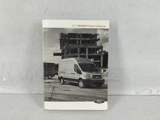 2017 Ford Transit-150 Owners Manual Book Guide P/N:HK3J 19A321 AA OEM Used Auto Parts - Oemusedautoparts1.com