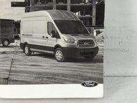 2017 Ford Transit-150 Owners Manual Book Guide P/N:HK3J 19A321 AA OEM Used Auto Parts - Oemusedautoparts1.com