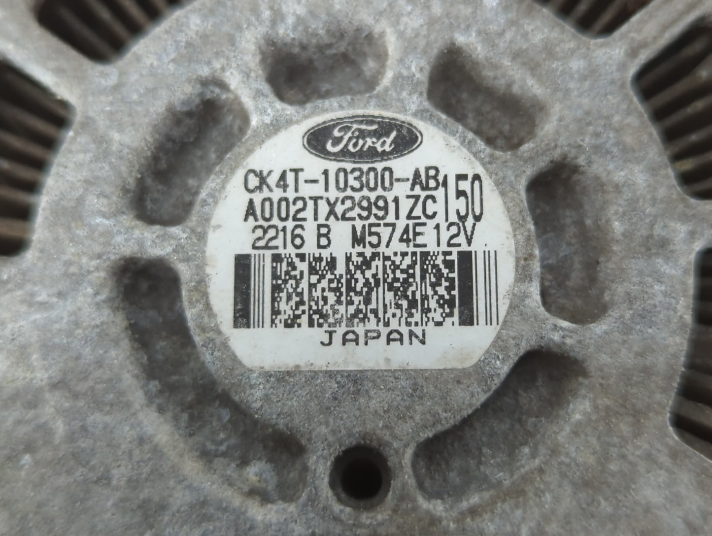 2015-2019 Ford Transit-150 Alternator Replacement Generator Charging Assembly Engine OEM P/N:CK4T-10300-AB Fits OEM Used Aut