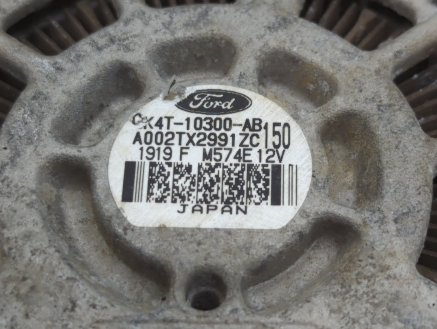 2015-2019 Ford Transit-150 Alternator Replacement Generator Charging Assembly Engine OEM P/N:A002TX2991ZC CK4T-10300-AB Fits