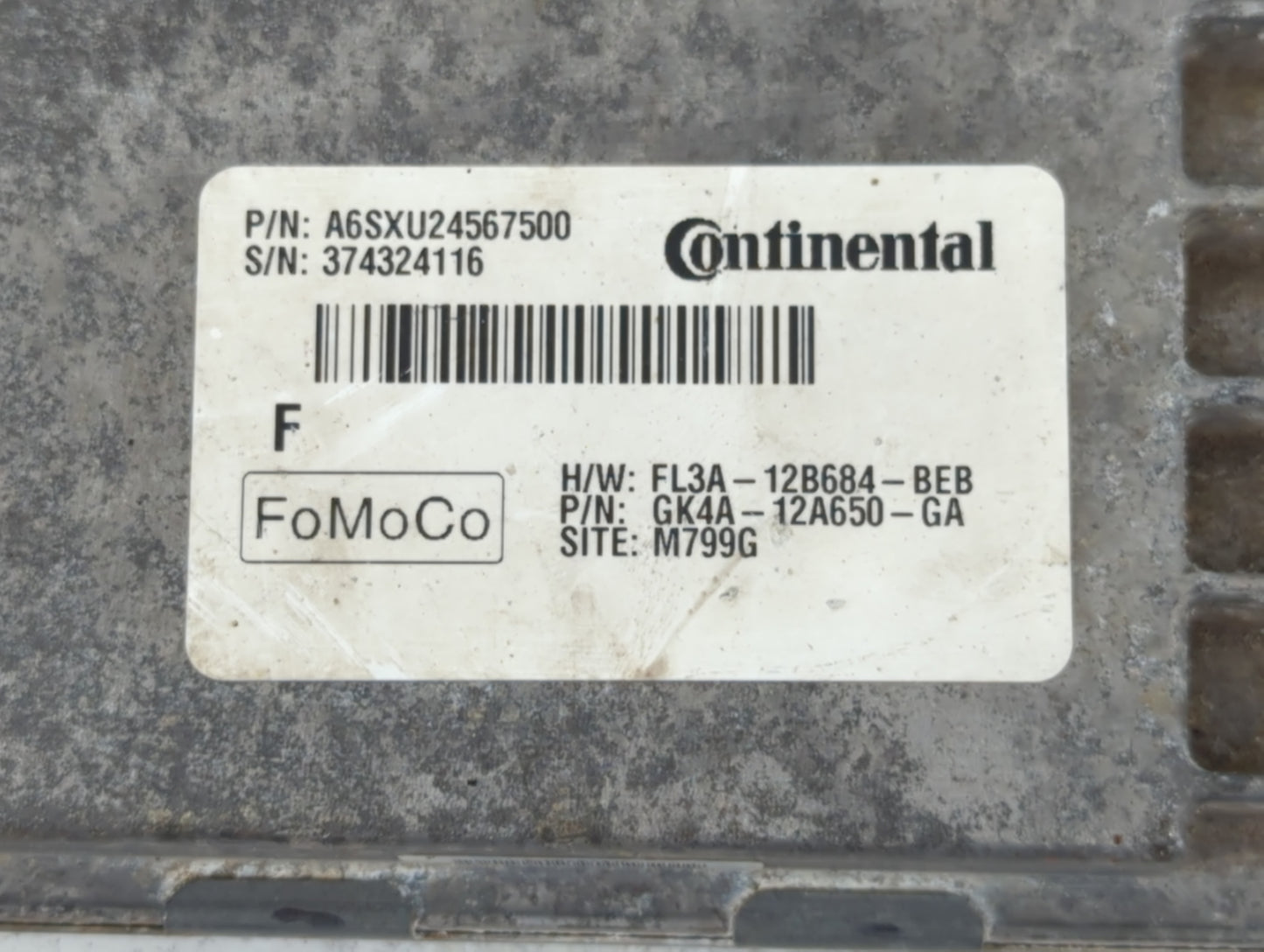 2016-2019 Ford Transit-150 PCM Engine Control Computer ECU ECM PCU OEM P/N:FL3A-12B684-BEB Fits Fits 2015 2016 2017 2018 201