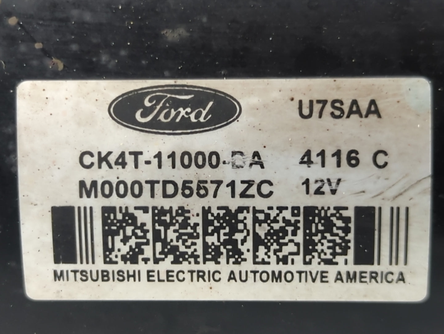 2015-2020 Ford Transit-250 Car Starter Motor Solenoid OEM P/N:M000TD5571ZC CK4T-11000-DA Fits Fits 2015 2016 2017 2018 2019 