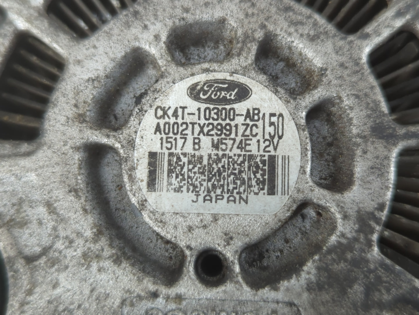 2015-2019 Ford Transit-250 Alternator Replacement Generator Charging Assembly Engine OEM P/N:A002TX2991ZC CK4T-10300-AB Fits