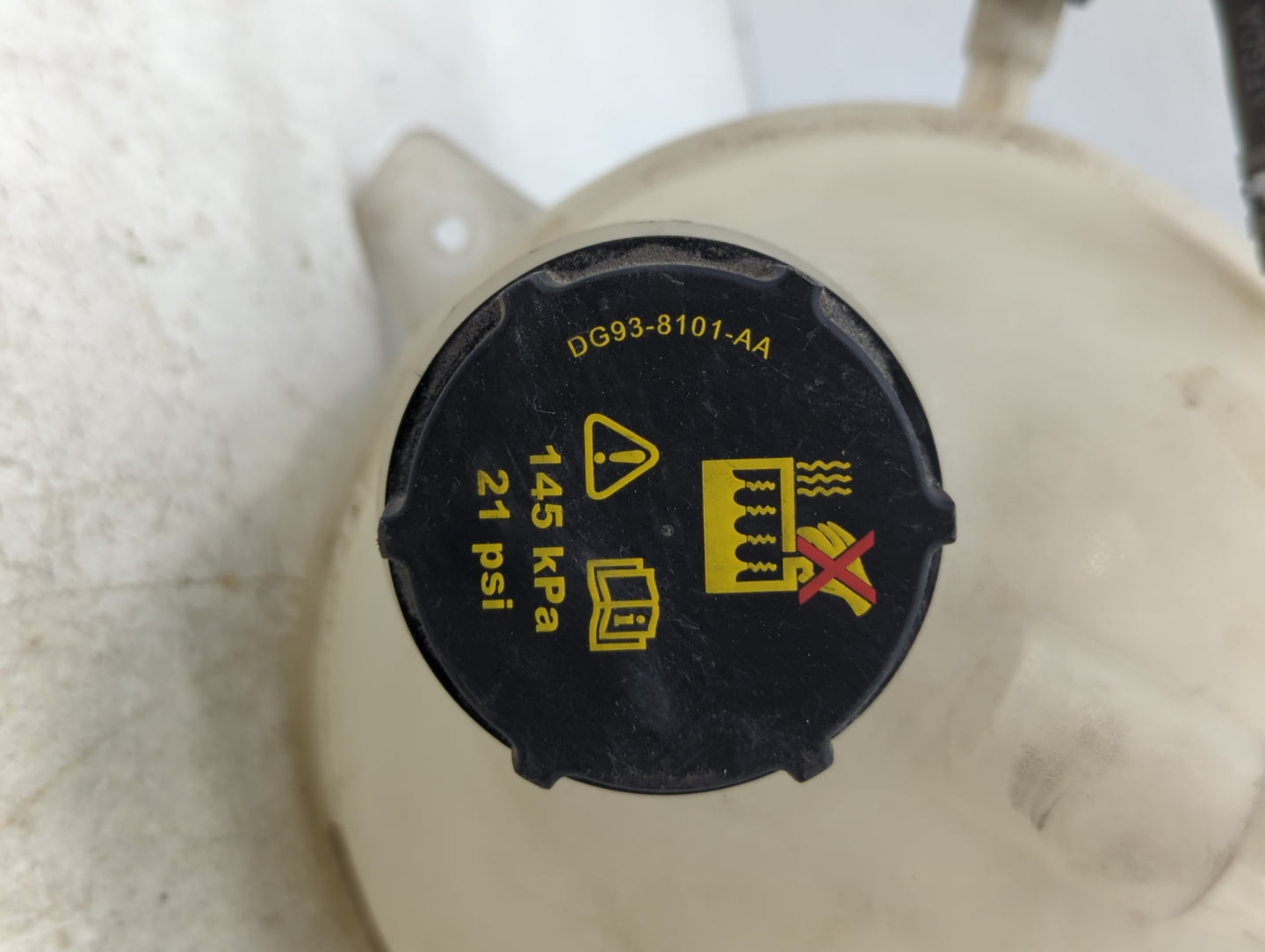 2015 Ford Transit-350 Radiator Coolant Overflow Expansion Tank Bottle - Oemusedautoparts1.com