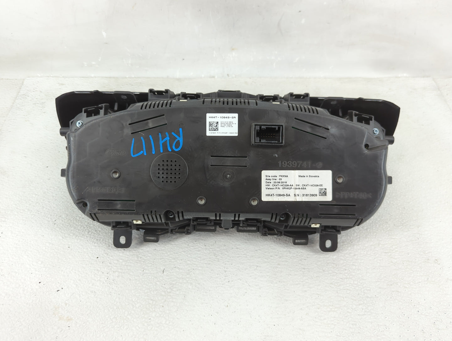 2017-2018 Ford Transit-350 Instrument Cluster Speedometer Gauges P/N:1939741-C Fits Fits 2017 2018 OEM Used Auto Parts - Oem
