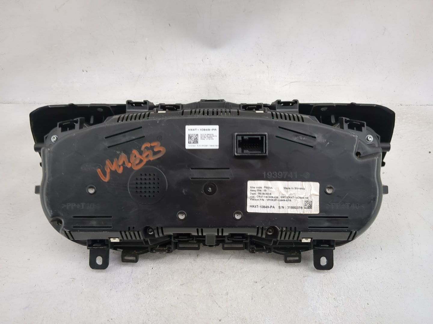 2017 Ford Transit 250 Instrument Cluster Speedometer Gauges P/N:HK4T-10849-PA VPHK2F-10849-APA Miles: Fits Fits 2018 OEM Use