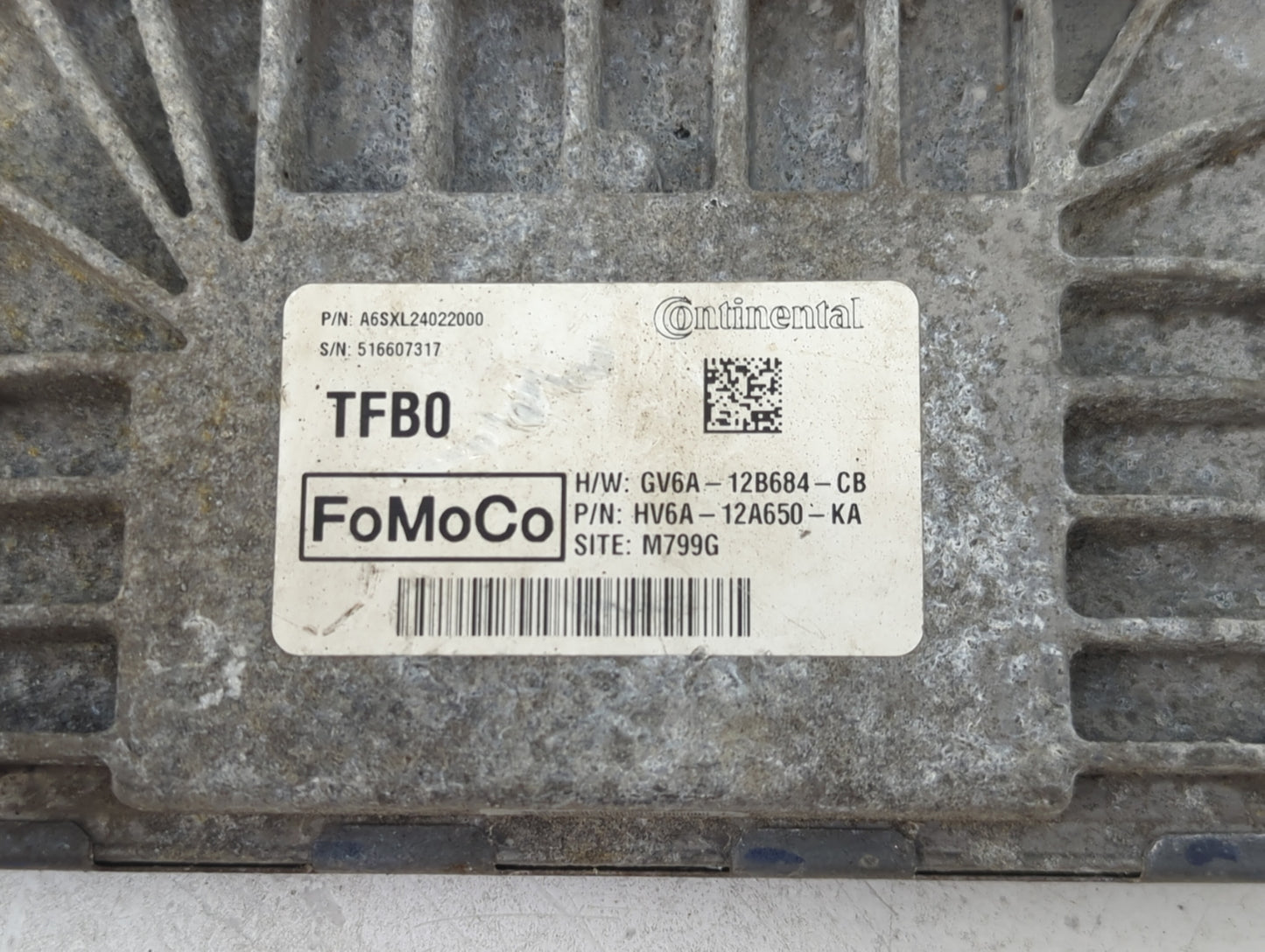 2016-2018 Ford Transit Connect PCM Engine Control Computer ECU ECM PCU OEM P/N:HV6A-12A650-KA Fits Fits 2016 2017 2018 2019 