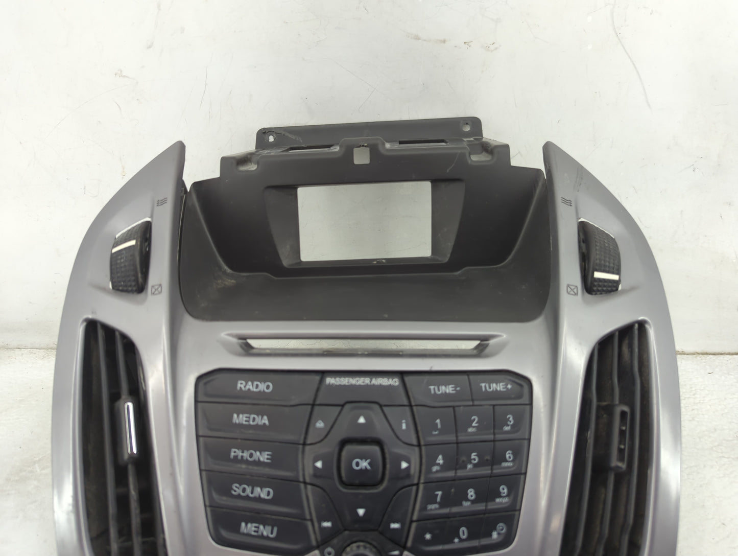 2017-2018 Ford Transit Connect Radio Control Panel Gray - Oemusedautoparts1.com