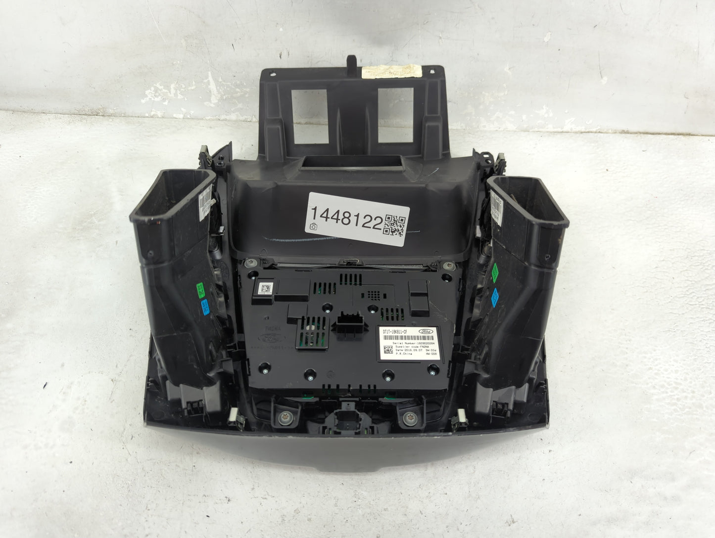 2017-2018 Ford Transit Connect Radio Control Panel Gray - Oemusedautoparts1.com