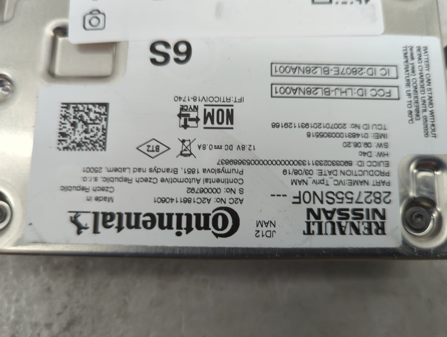 Genesis G80 Telematics Control Module - Oemusedautoparts1.com