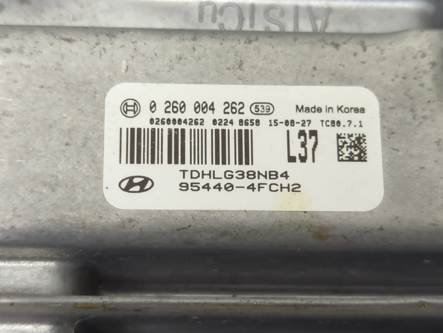 2017 Genesis G80 PCM Engine Control Computer ECU ECM PCU OEM Fits Fits 2015 2016 OEM Used Auto Parts - Oemusedautoparts1.com