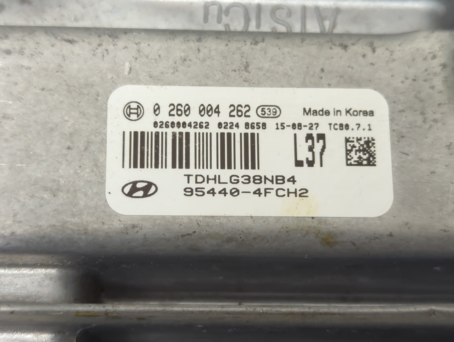 2017 Genesis G80 PCM Engine Control Computer ECU ECM PCU OEM Fits Fits 2015 2016 OEM Used Auto Parts - Oemusedautoparts1.com