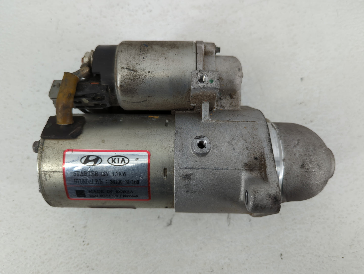 2017-2020 Genesis G80 Car Starter Motor Solenoid OEM P/N:36100-3F160 Fits Fits 2015 2016 2017 2018 2019 2020 OEM Used Auto P