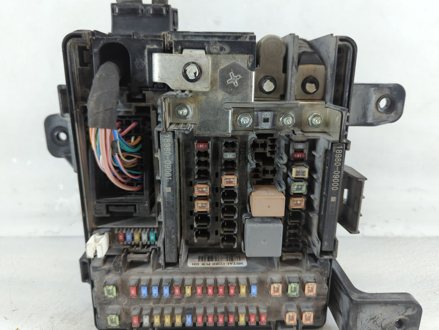 2017 Genesis G80 Fusebox Fuse Box Panel Relay Module P/N:91204-B1835 Fits Fits 2016 OEM Used Auto Parts - Oemusedautoparts1.