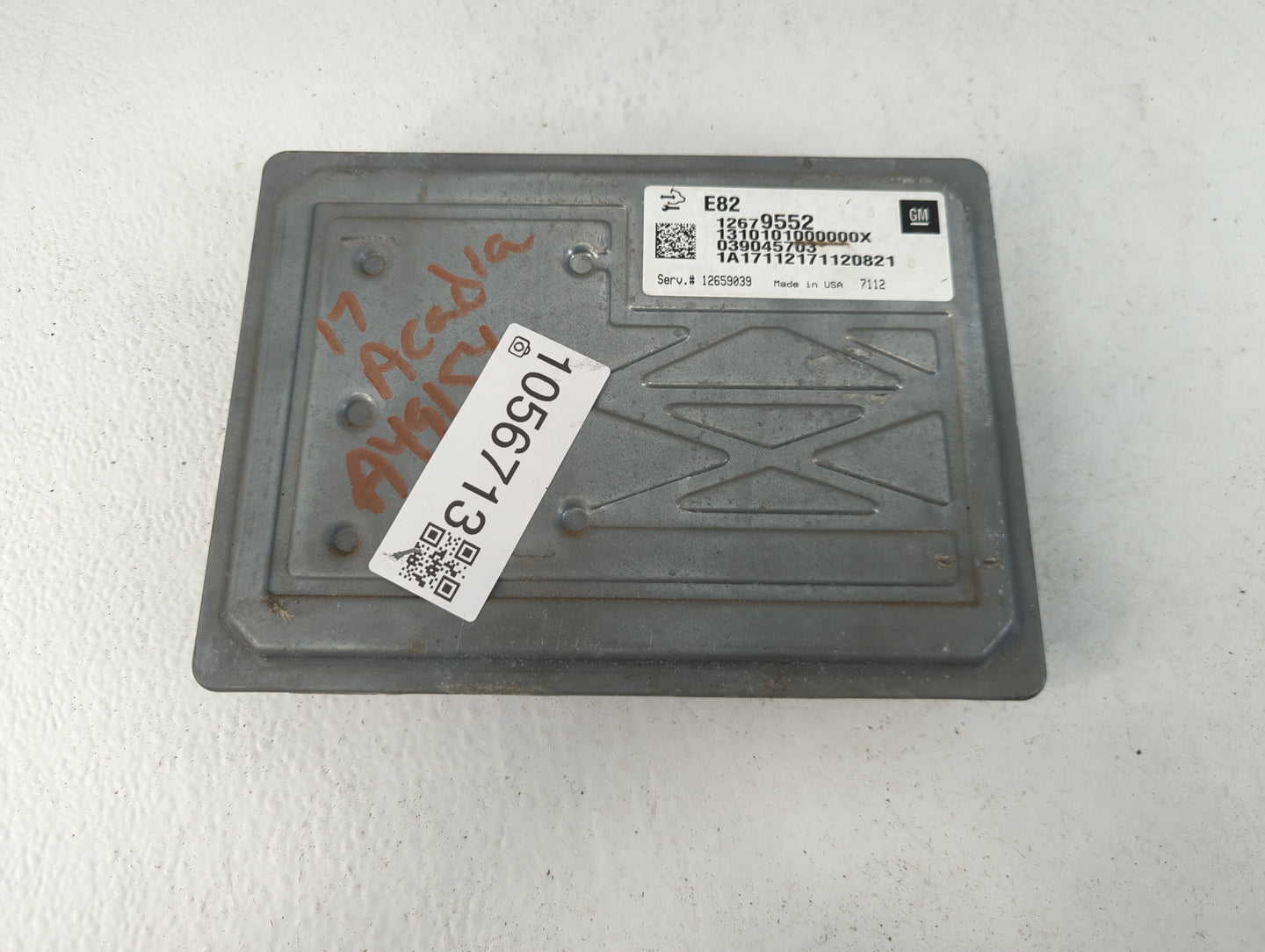 2017-2022 Gmc Acadia PCM Engine Control Computer ECU ECM PCU OEM P/N:12679552 Fits Fits 2016 2017 2018 2019 2020 2021 2022 O