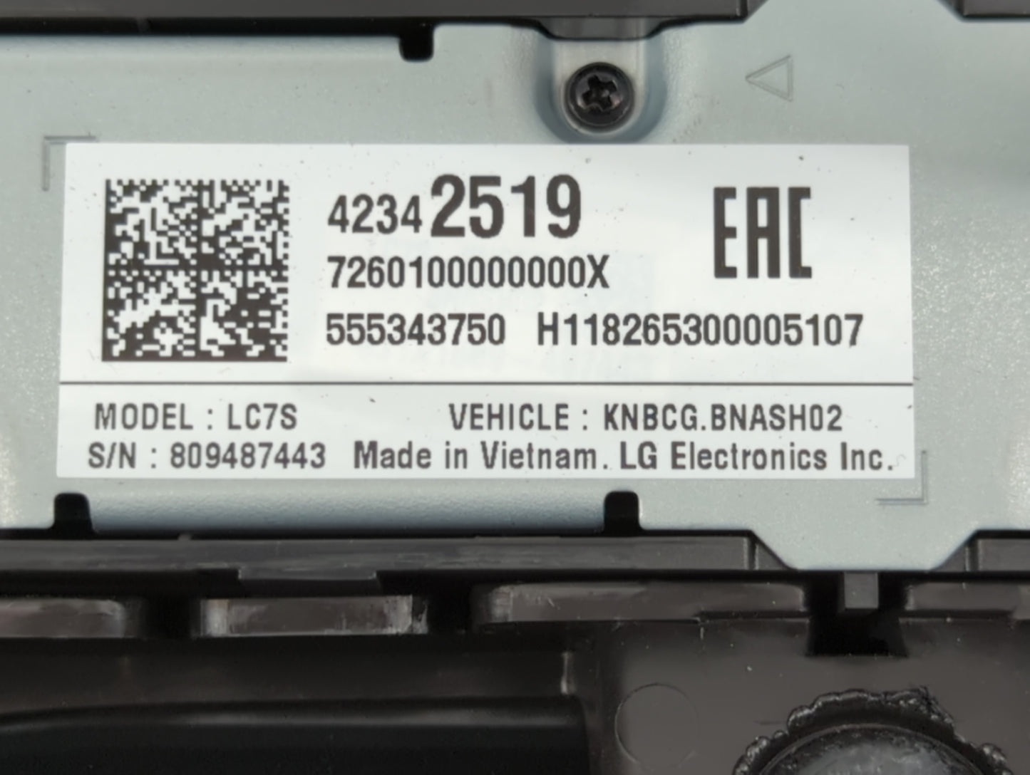 2017-2019 Gmc Acadia Radio Control Panel - Oemusedautoparts1.com