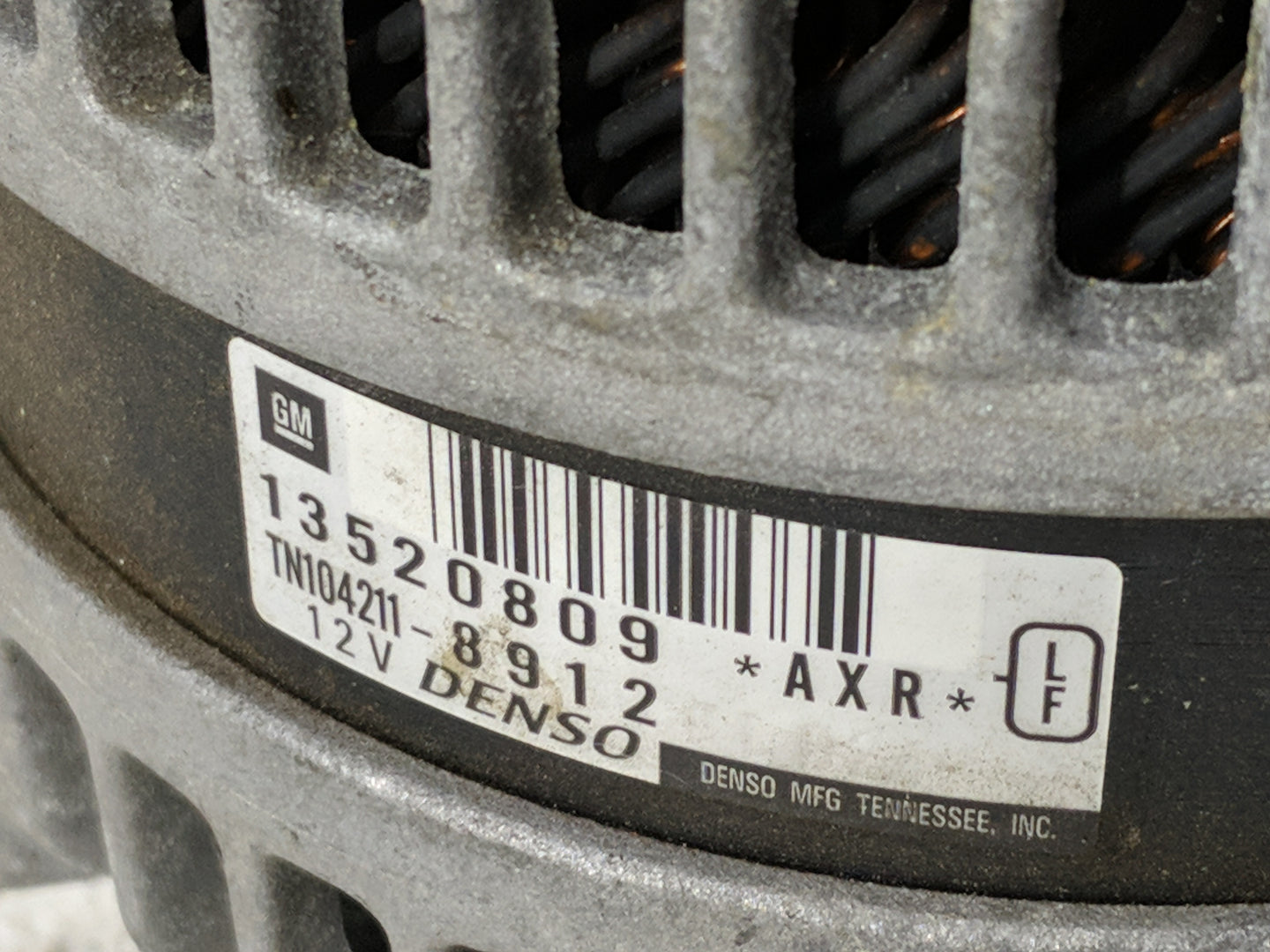 2017-2022 Gmc Acadia Alternator Replacement Generator Charging Assembly Engine OEM P/N:13520809 13507126 Fits OEM Used Auto 