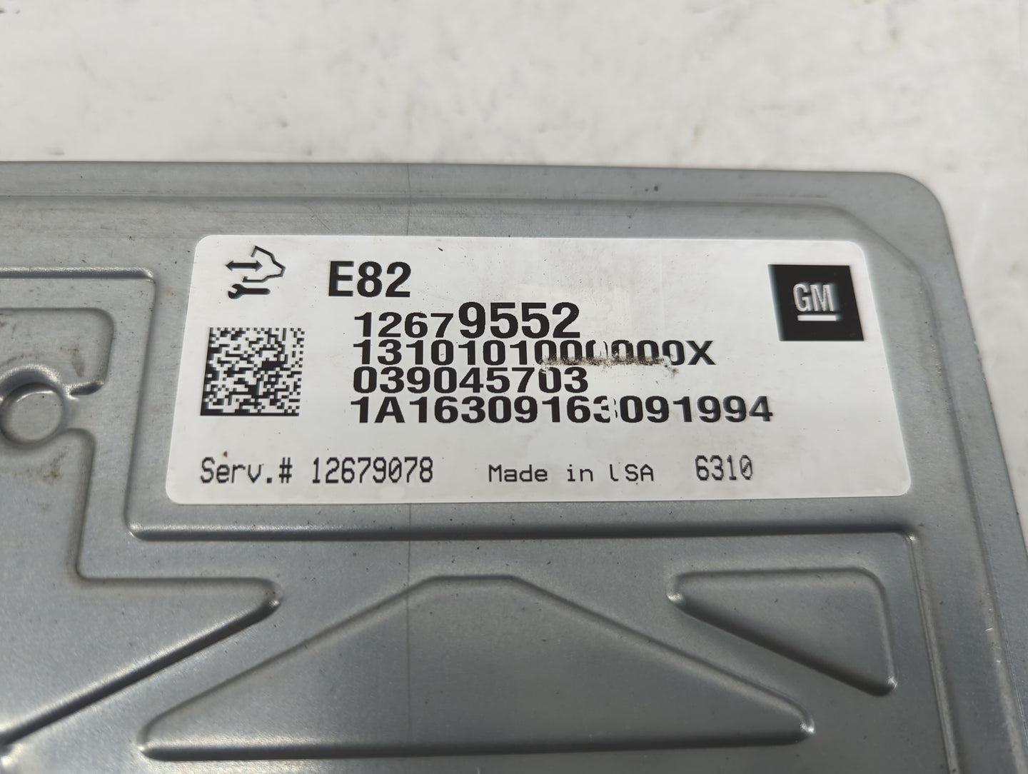 2017-2022 Gmc Acadia PCM Engine Control Computer ECU ECM PCU OEM P/N:039045703 12679552 Fits OEM Used Auto Parts - Oemusedau