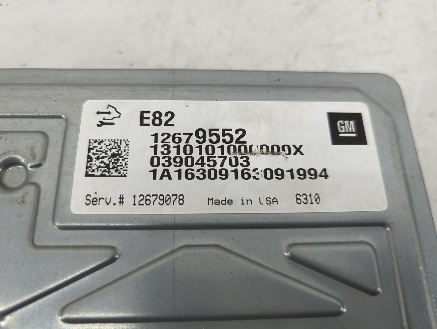 2017-2022 Gmc Acadia PCM Engine Control Computer ECU ECM PCU OEM P/N:039045703 12679552 Fits OEM Used Auto Parts - Oemusedau