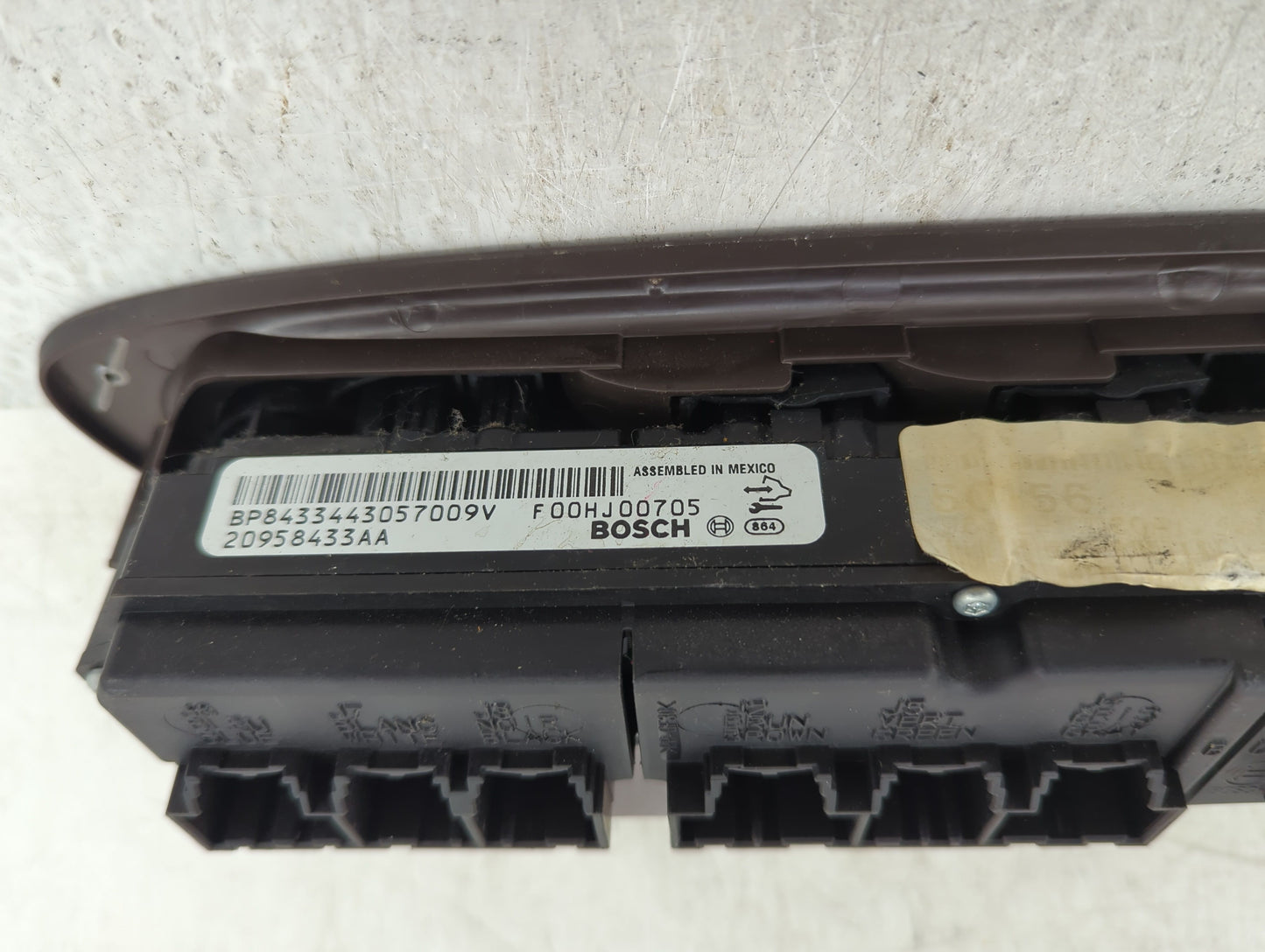 2010-2017 Gmc Acadia Master Power Window Switch Replacement Driver Side Left P/N:20958433AA Fits OEM Used Auto Parts - Oemus