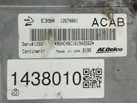 2017 Gmc Acadia PCM Engine Control Computer ECU ECM PCU OEM P/N:12670801, E39A Fits Fits 2018 2019 2020 OEM Used Auto Parts 