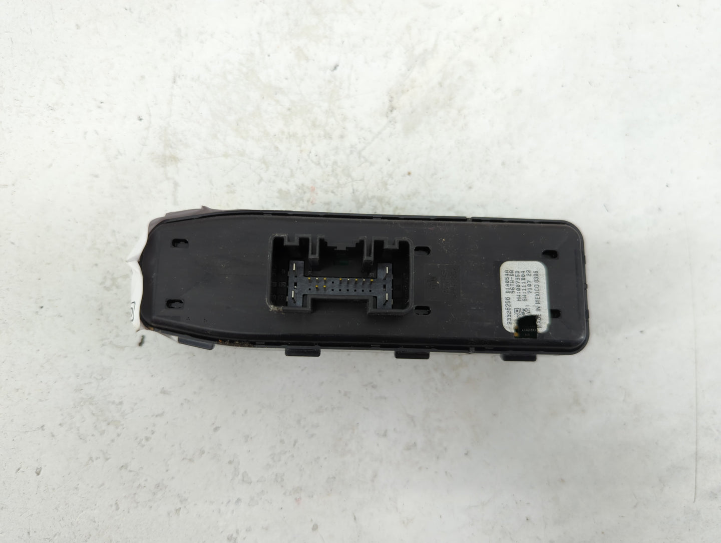 2017 Gmc Acadia Master Power Window Switch Replacement Driver Side Left P/N:23326296 D1A054A Fits OEM Used Auto Parts - Oemu