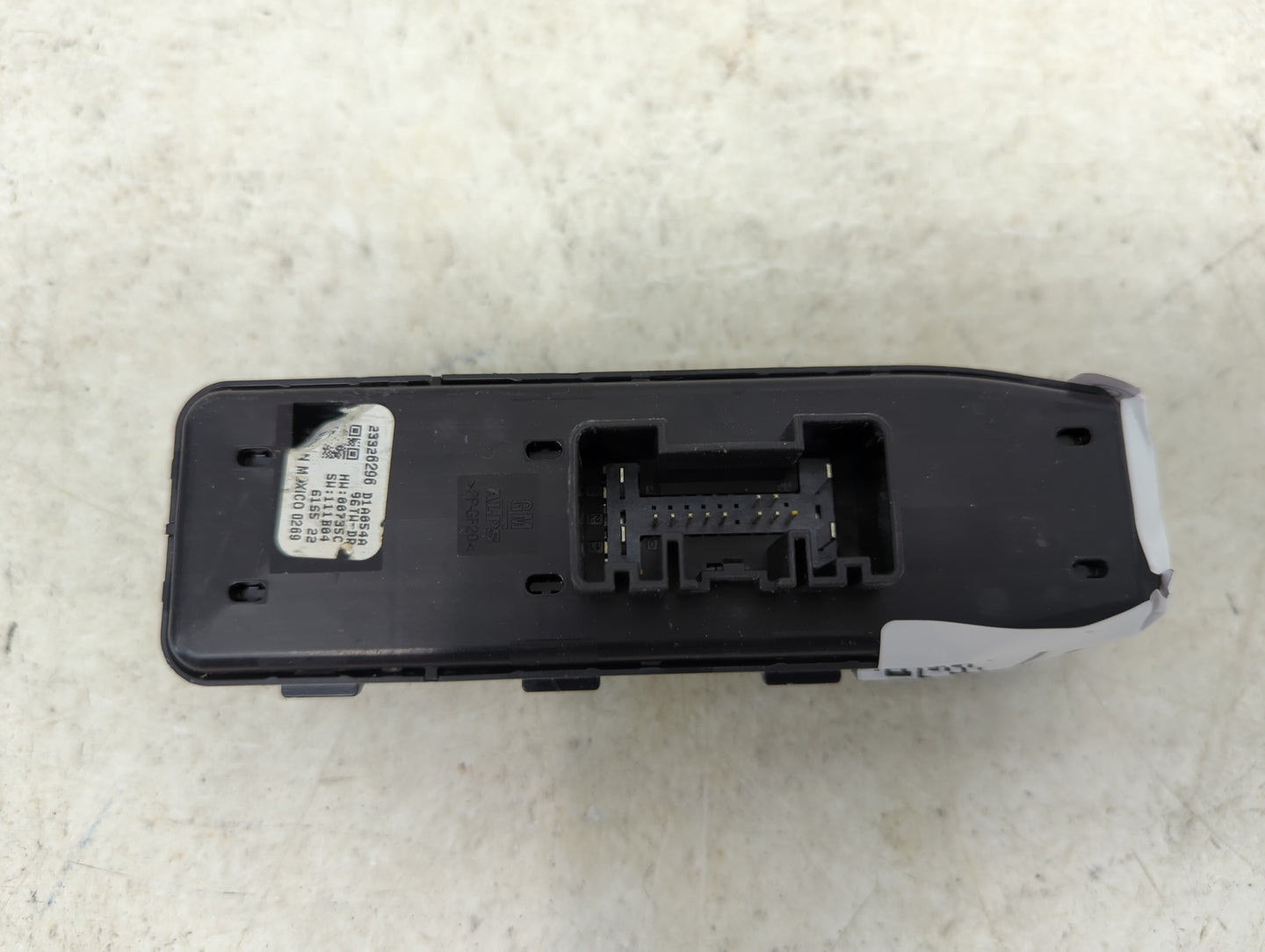 2017-2019 Gmc Acadia Master Power Window Switch Replacement Driver Side Left P/N:23326296 D1A054A Fits Fits 2017 2018 2019 2