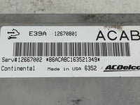 2017 Gmc Acadia PCM Engine Control Computer ECU ECM PCU OEM P/N:12670801 12667002 Fits Fits 2018 2019 2020 OEM Used Auto Par