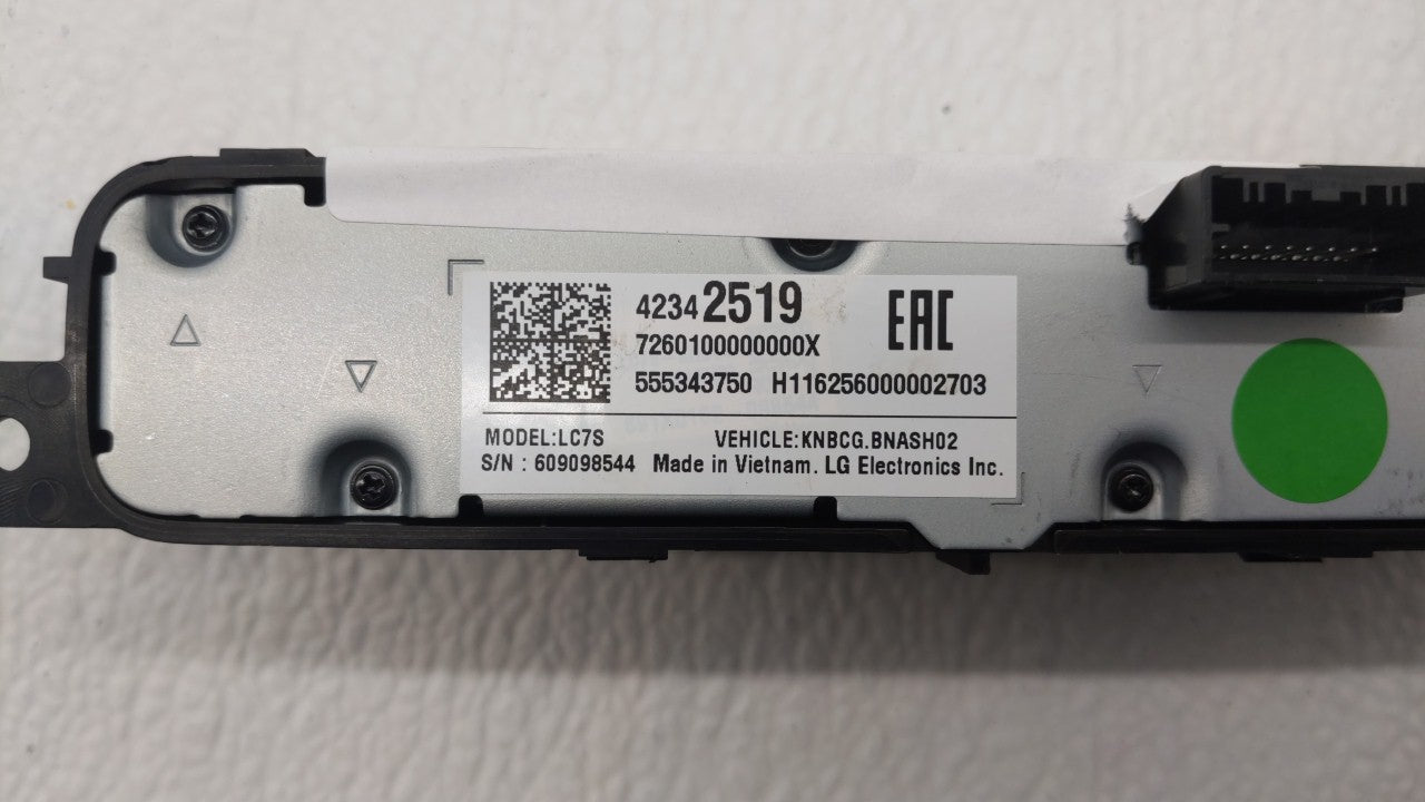 2017 Gmc Acadia Radio Control Panel - Oemusedautoparts1.com