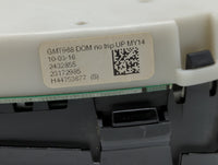 2014-2017 Gmc Acadia Instrument Cluster Speedometer Gauges P/N:23172985 Fits Fits 2014 2015 2016 2017 OEM Used Auto Parts - 