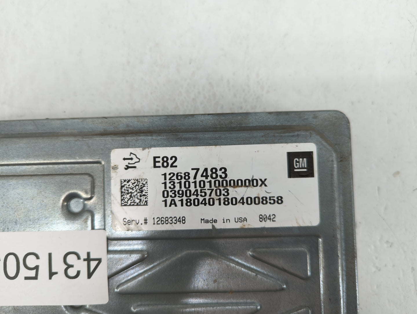 2017-2022 Gmc Acadia PCM Engine Control Computer ECU ECM PCU OEM P/N:12683348 12687483 Fits OEM Used Auto Parts - Oemusedaut