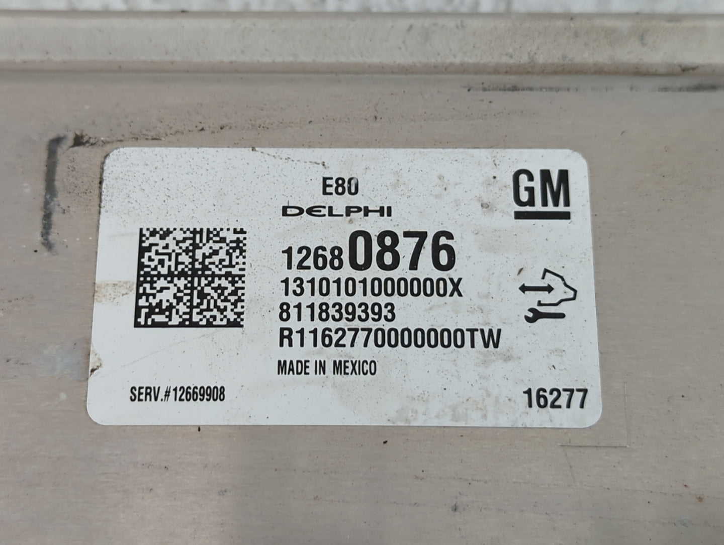2017-2021 Gmc Acadia PCM Engine Control Computer ECU ECM PCU OEM P/N:12669908 12680876 Fits Fits 2017 2018 2019 2020 2021 20