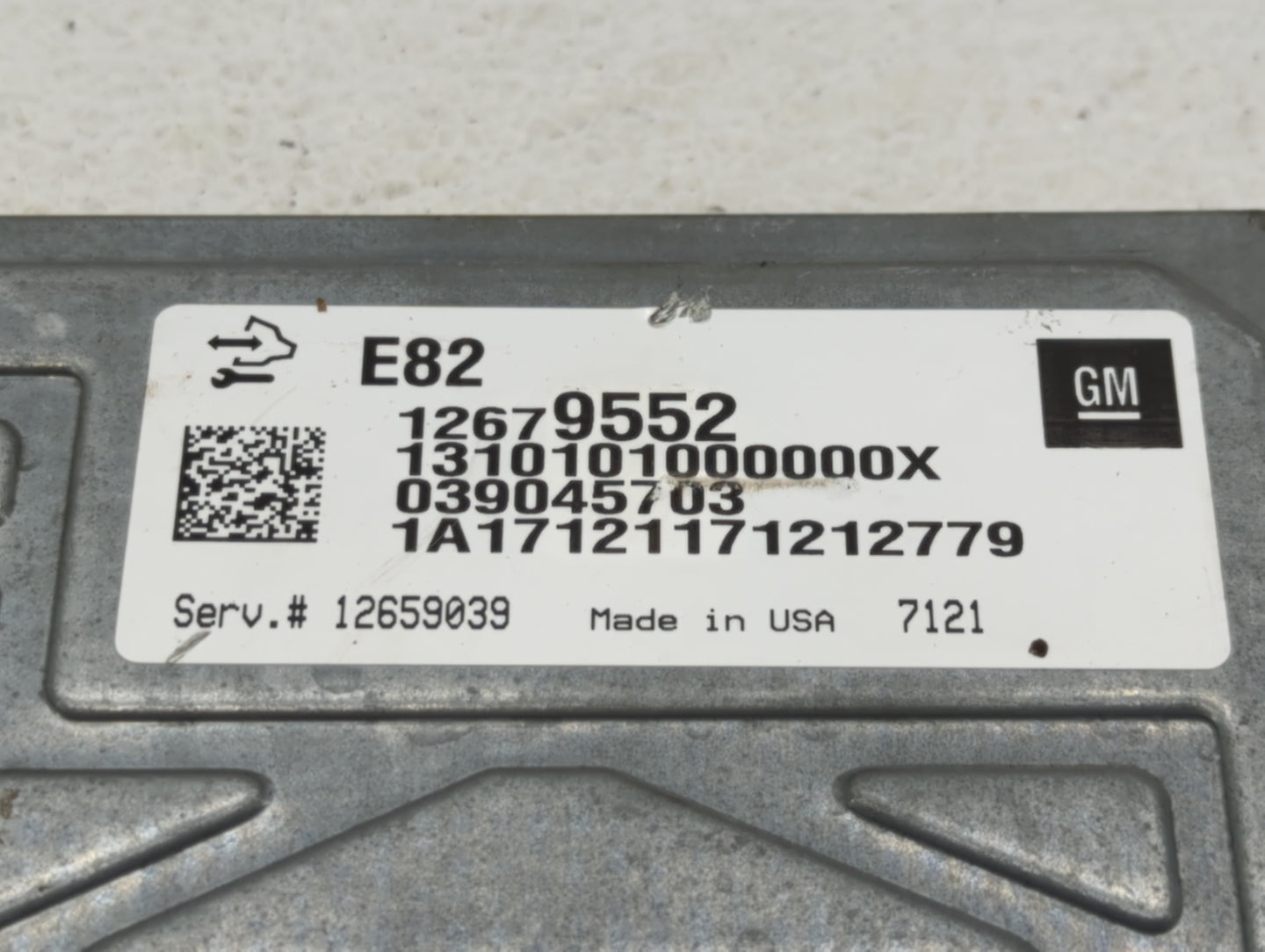 2017-2022 Gmc Acadia PCM Engine Control Computer ECU ECM PCU OEM P/N:12659039 12679552 Fits OEM Used Auto Parts - Oemusedaut