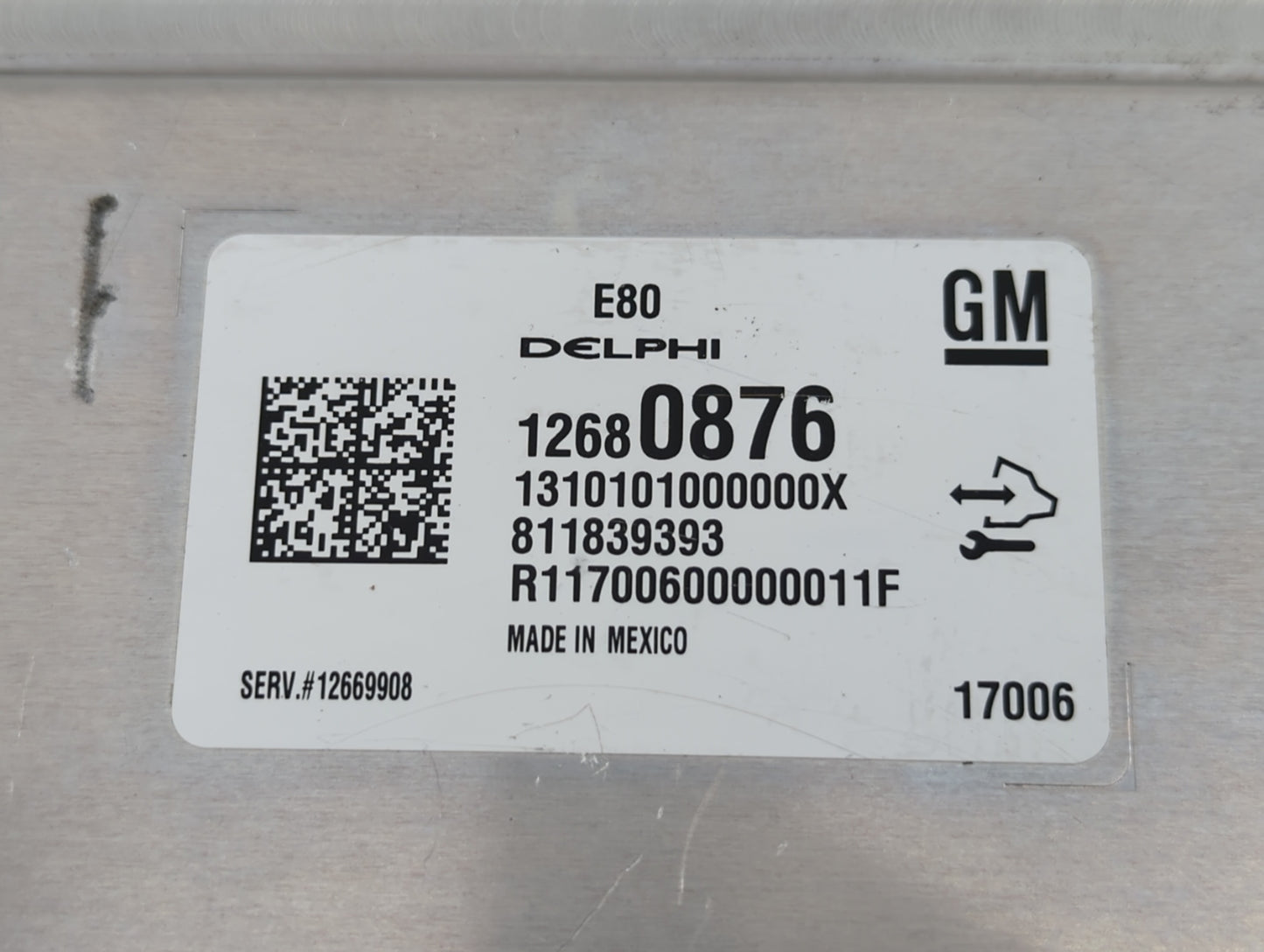 2017-2021 Gmc Acadia PCM Engine Control Computer ECU ECM PCU OEM P/N:12669908 12680876 Fits Fits 2017 2018 2019 2020 2021 20