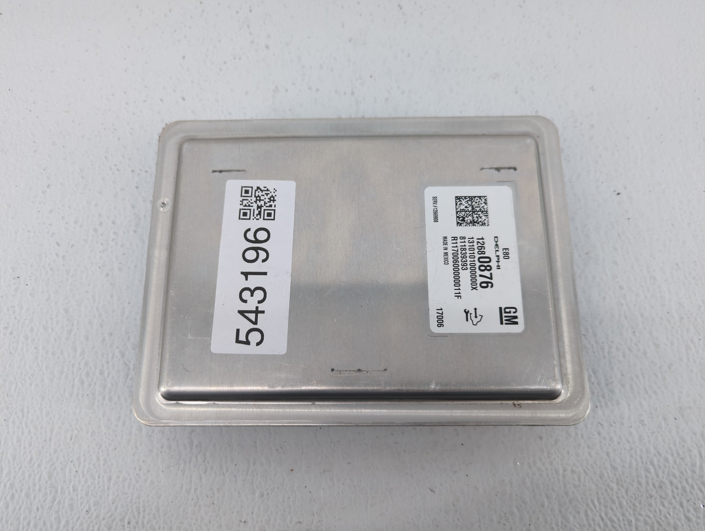 2017-2021 Gmc Acadia PCM Engine Control Computer ECU ECM PCU OEM P/N:12669908 12680876 Fits Fits 2017 2018 2019 2020 2021 20