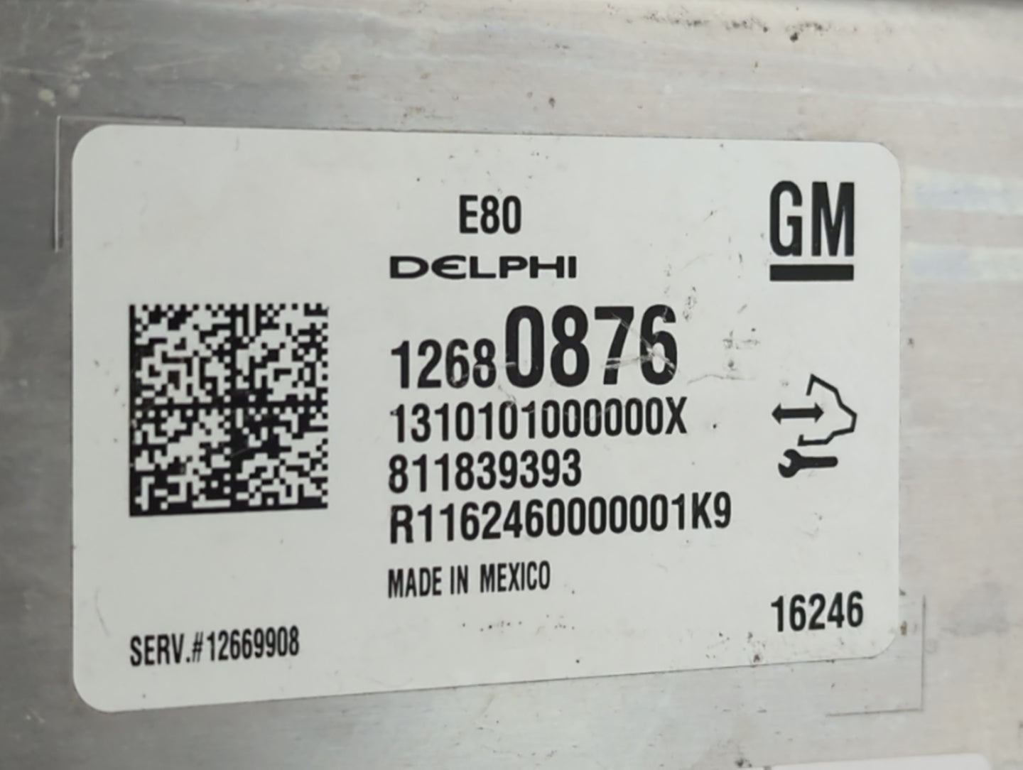 2017-2021 Gmc Acadia PCM Engine Control Computer ECU ECM PCU OEM P/N:12680876 Fits Fits 2017 2018 2019 2020 2021 2022 OEM Us