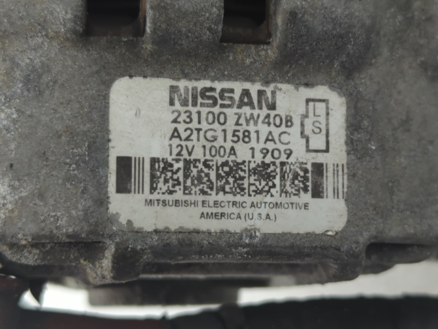 2013-2017 Gmc Acadia Alternator Replacement Generator Charging Assembly Engine OEM P/N:23100 ZW40B Fits OEM Used Auto Parts 