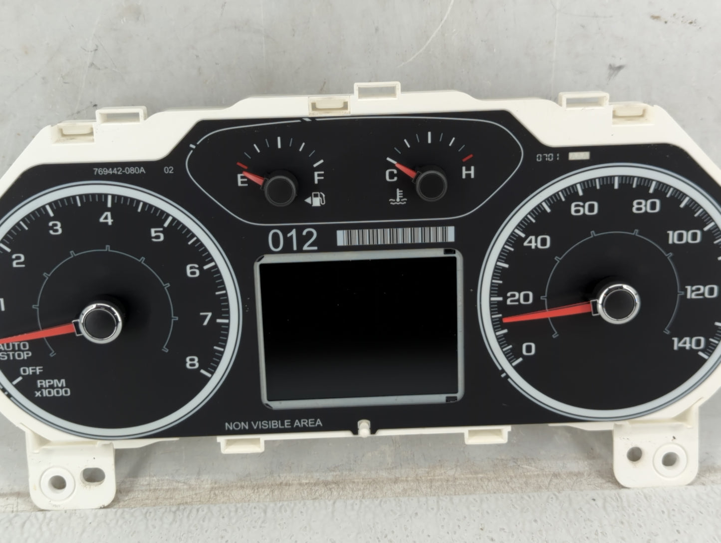 2017 Gmc Acadia Instrument Cluster Speedometer Gauges P/N:84075621 Fits OEM Used Auto Parts - Oemusedautoparts1.com