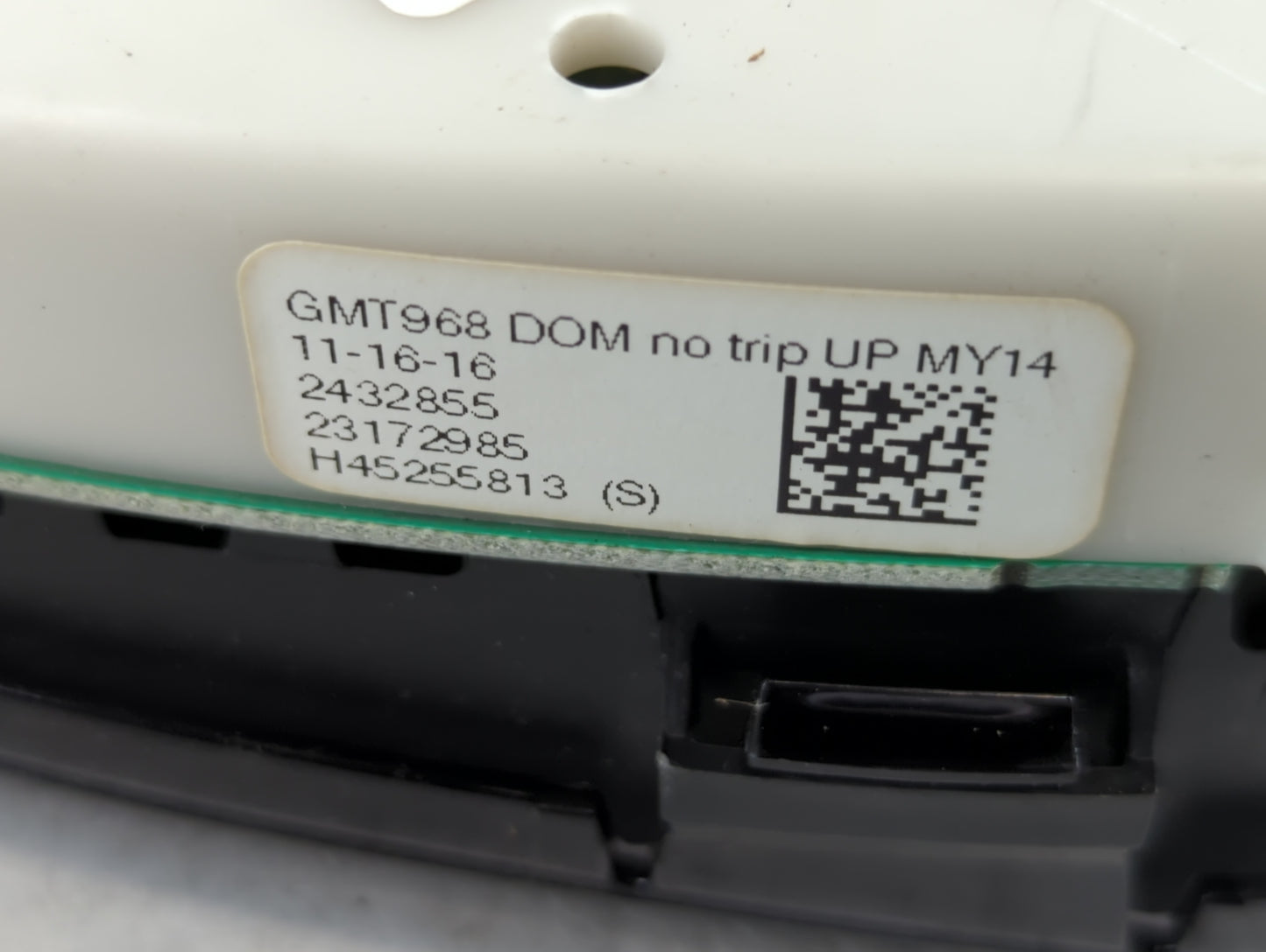 2014-2017 Gmc Acadia Instrument Cluster Speedometer Gauges P/N:23172985 2432855, GMT968 Fits Fits 2014 2015 2016 2017 OEM Us
